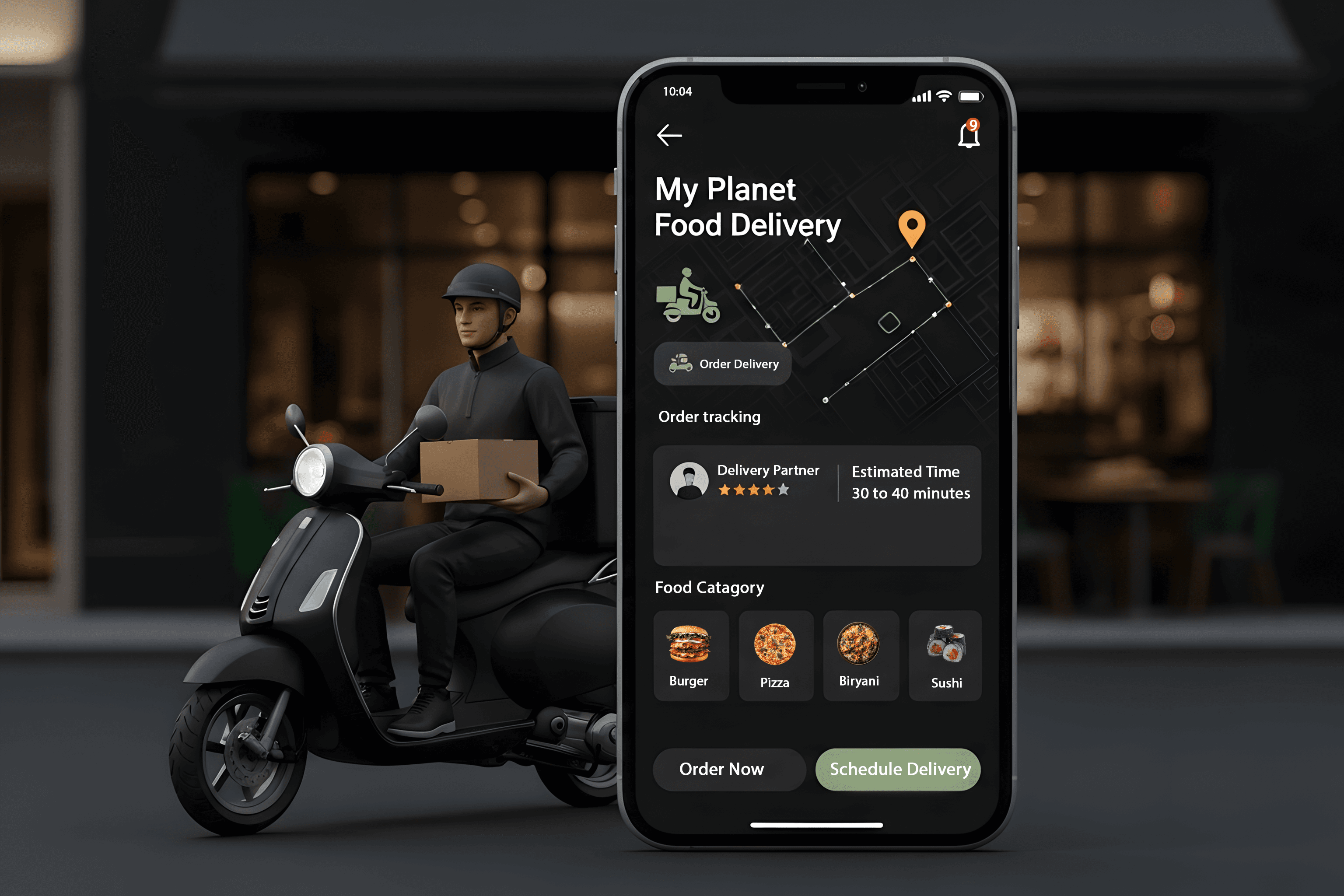 My Planet Foot Delivery hero